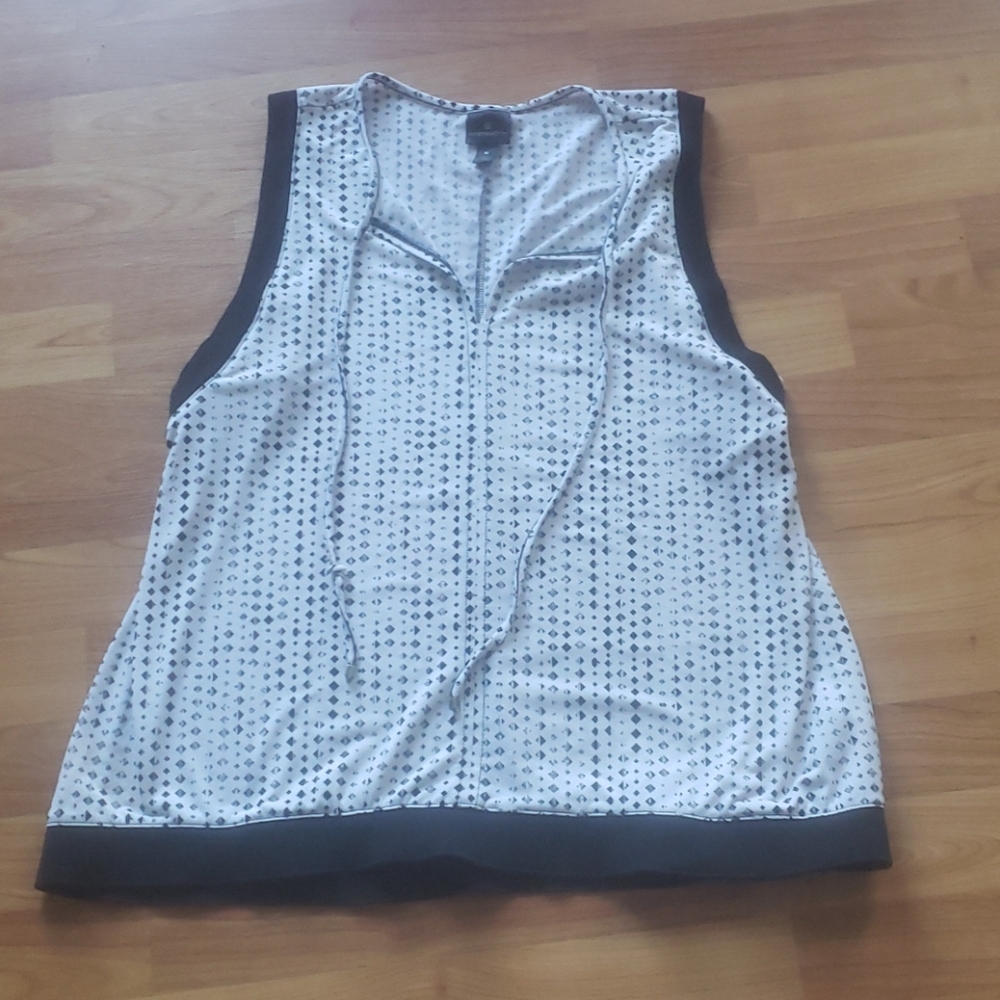 Black and white shirt